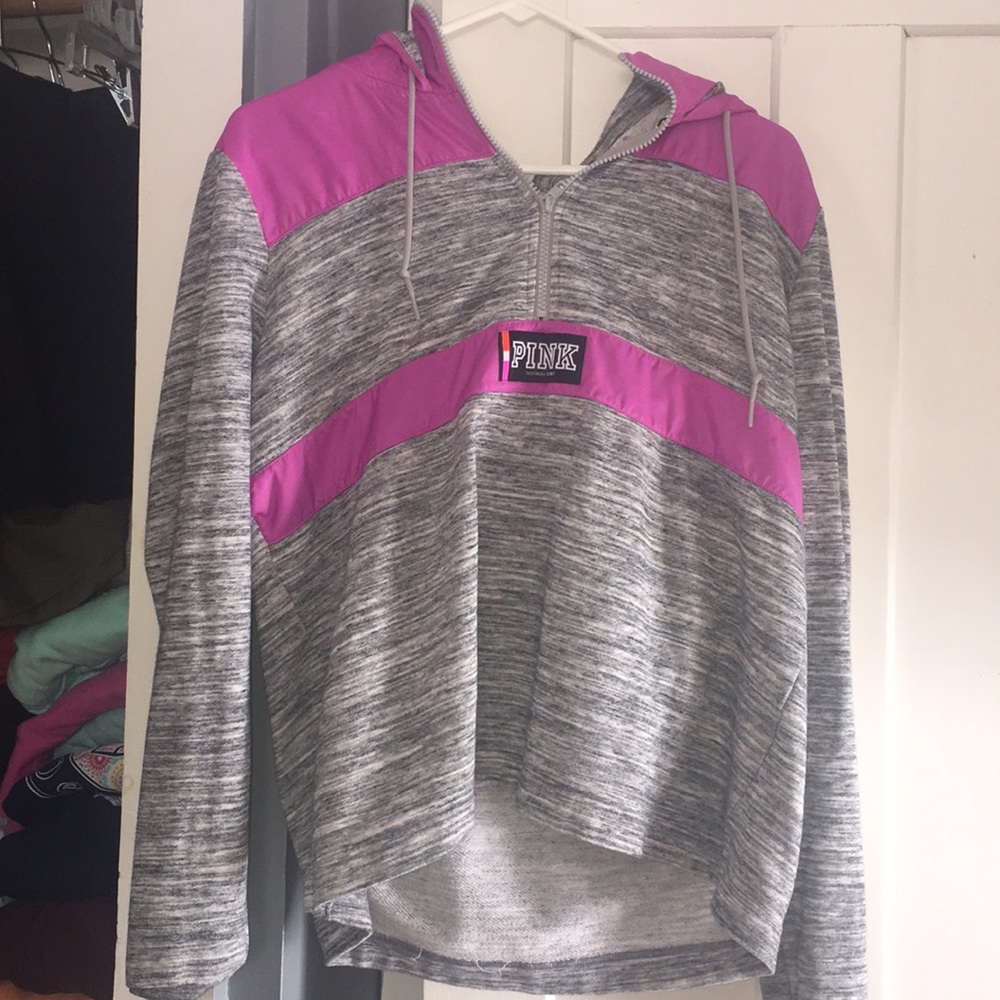Pink hoodie
